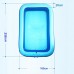 Bathtubs Freestanding Inflatable Inflatable Pool Adult Whirlpool Family Pool Baby (Color : Blue  Size : 25816565cm) - B07H7JBD2N